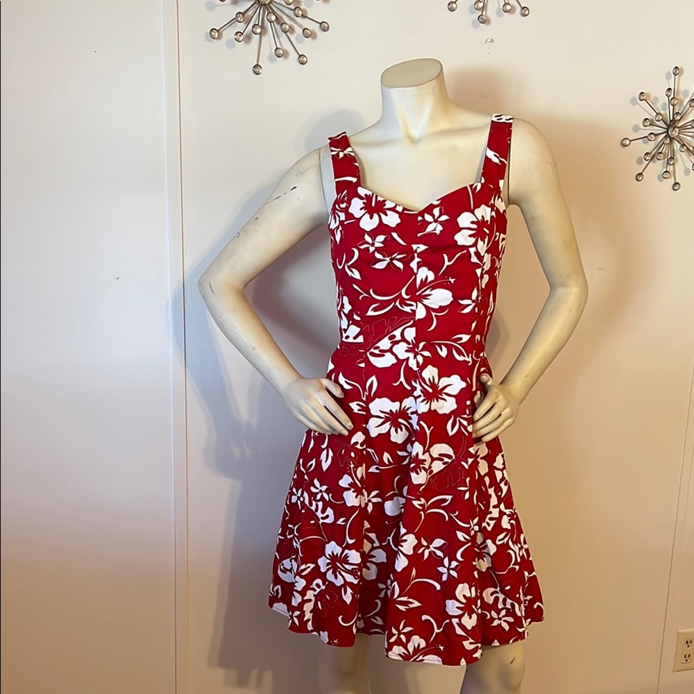The Original Hawaiian Sleeveless Mini Sundress with Sweetheart Neckline